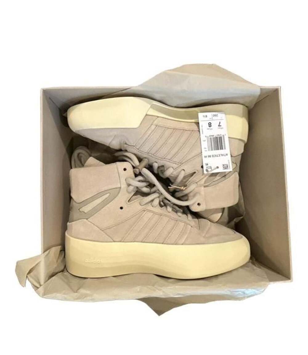 Adidas Fear of God Athletics 86 Hi Sesame Sneakers Size US 8